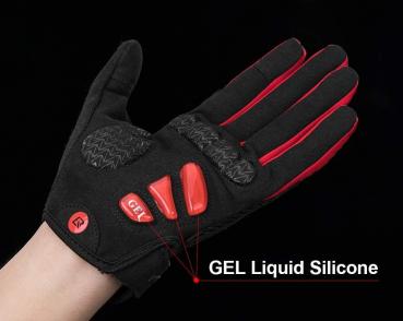 Preview: ROCKBROS | Fahrradhandschuhe – Komfortabel, stoßdämpfend und funktional